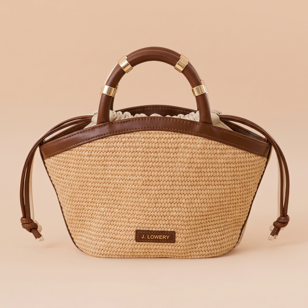 マリィ J. LOWERY Raffia Mini Tote – shopjlowery.com